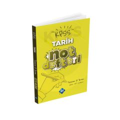 KPSS Tarih Konu Anlatımlı Not Defteri KR Akademi