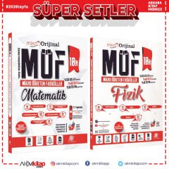 Orijinal Mikro 10. Sınıf Matematik ve Fizik MÖF Mikro Öğreten Fasiküller Seti 2 Kitap