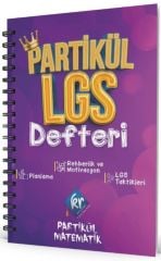 8. Sınıf LGS Partikül Planlama Defteri KR Akademi
