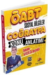 KPSS ÖABT Sosyal Bilgiler Coğrafya Konu Anlatımı Dizgi Kitap
