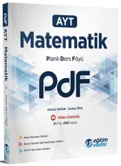 AYT Matematik Planlı Ders Föyü PDF Eğitim Vadisi Yayınları