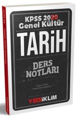 2020 KPSS Tarih Ders Notları Yediiklim Yayınları