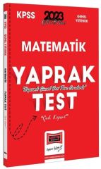 2023 KPSS Matematik Yaprak Test Çek Kopart Yargı Yayınları