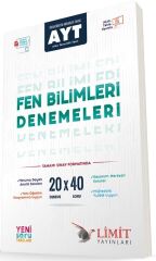 AYT Fen Bilimleri 20 x 40 Denemeleri Limit Yayınları