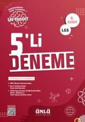 8. Sınıf LGS Us Teroit 5 li Deneme Ünlü Yayıncılık