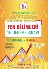 8. Sınıf Fen Bilimleri Gold 16 Deneme Omage Yayınları