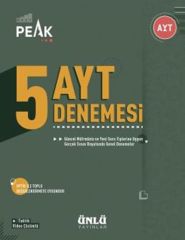 AYT Best Peak 5 li Deneme Ünlü Yayıncılık