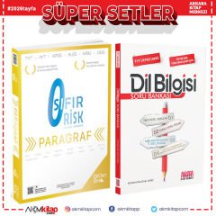 ÜçDörtBeş Yayınları Paragraf Sıfır Risk ve AKM Dil Bilgisi Soru Bankası Seti 2 Kitap