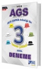 2025 MEB AGS Altı Şapka 3 Çözümlü Deneme Altı Şapka Yayınları