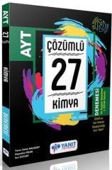 AYT Kimya Çözümlü 27 Deneme Yanıt Yayınları