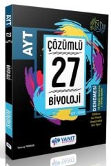 AYT Biyoloji Çözümlü 27 Deneme Yanıt Yayınları