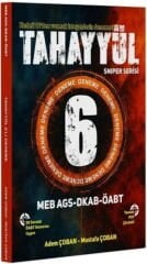 ÖABT MEB AGS Din Kültürü Öğretmenliği Sniper 6 Deneme Tahayyül Yayınları