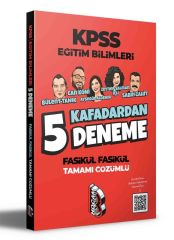 2021 KPSS Eğitim Bilimleri 5 Kafadardan Tamamı Çözümlü 5 Deneme Benim Hocam Yayınları