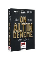2023 KPSS GY GK Fasikül Fasikül Tamamı Çözümlü 10 Altın Deneme Yargı Yayınları