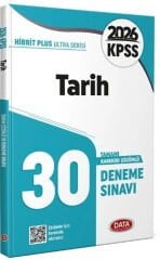 2026 KPSS Tarih Ultra 30 Deneme Data Yayınları