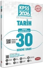 2026 KPSS Tarih Ultra 30 Deneme Data Yayınları