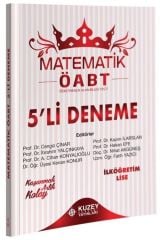 ÖABT İlköğretim Lise Matematik 5 li Deneme Kuzey Akademi Yayınları