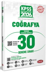 2026 KPSS Coğrafya Ultra 30 Deneme Data Yayınları