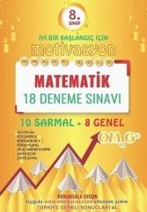 8. Sınıf Matematik Gold 18 Deneme Omage Yayınları