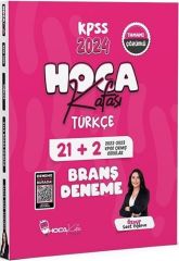 2024 KPSS Türkçe 21+2 Deneme Video Çözümlü Hoca Kafası