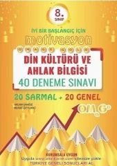 8. Sınıf Din Kültürü Ve Ahlak Bilgisi Gold 40 Deneme Omage Yayınları