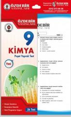 9.Sınıf Kimya Yaprak Test Özdebir Yayınları