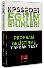 2021 KPSS Eğitim Bilimleri Program Geliştirme Yaprak Test Yargı Yayınları