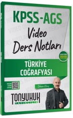 KPSS AGS Türkiye Coğrafyası Video Ders Notları Tonyukuk Yayıncılık