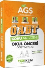 2026 MEB AGS ÖABT Okul Öncesi Öğretmenliği Konu Anlatımı Yediiklim
