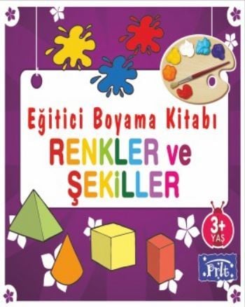 Eğitici Boyama Kitabı Renkler ve Şekiller Parıltı Yayınları