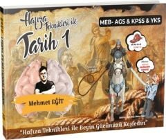 MEB AGS KPSS TYT AYT Hafıza Teknikleri İle Tarih 1 Mehmet Eğit