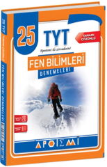 TYT Fen Bilimleri 25 li Denemeleri Apotemi Yayınları