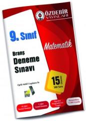 9.Sınıf Matematik Branş Deneme Sınavı Özdebir Yayınları