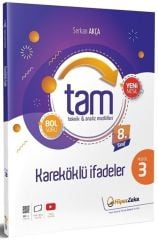 8. Sınıf Matematik TAM Teknik Analiz Modülleri-3 Kareköklü Sayılar Hiper Zeka Yayınları
