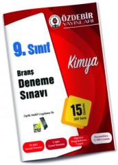 9.Sınıf Kimya Branş Deneme Sınavı Özdebir Yayınları