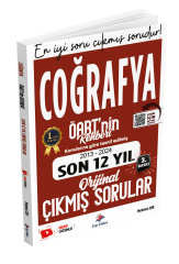 KPSS ÖABT Coğrafya Öğretmenliği Konulara Göre Tasnif Edilmiş Tamamı Video Çözümlü Son 12 Yıl Çıkmış Sorular Dizgi Kitap