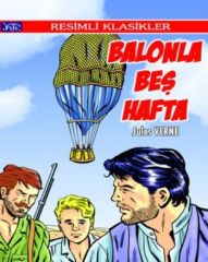 Resimli Klasikler Dizisi Balonla Beş Hafta Parıltı Yayınları
