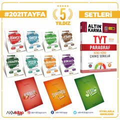 Trend Notlar TYT Notları ve Marka Yayınları TYT Kırmızı Turuncu Yeşil Deneme ve Altın Karma Paragraf 12 Kitap Set
