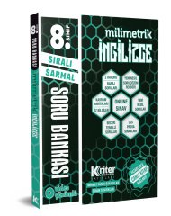 8. Sınıf İngilizce Milimetrik Soru Bankası Kriter Akademi