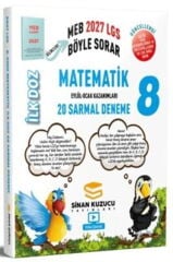 2027 8. Sınıf Matematik İlk Doz 20 Sarmal Deneme Sinan Kuzucu