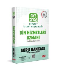 Diyanet İşleri Başkanlığı Din Hizmetleri Uzmanı GYS Soru Bankası Data Yayınları