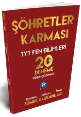 TYT Fen Bilimleri Şöhretler Karması Video Çözümlü 20 Deneme KR Akademi