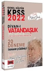 2022 KPSS Genel Kültür Divanı Vatandaşlık Tamamı Çözümlü 20 Deneme Yargı Yayınları