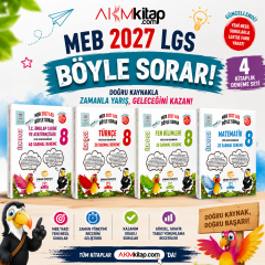 Sinan Kuzucu 2027 8. Sınıf Türkçe Matematik Fen Bilimleri ve İnkılap İLK Doz Deneme Seti 4 Kitap
