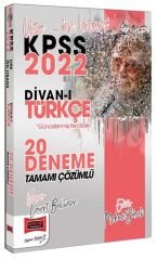 2022 KPSS Lise Ön Lisans Divanı Türkçe Tamamı Çözümlü 20 Deneme Yargı Yayınları