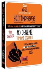 2021 KPSS Eğitim Bilimleri Eğitimperver 10 Deneme Yargı Yayınları