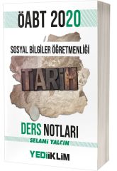 ÖABT Sosyal Bilgiler Öğretmenliği Tarih Ders Notları Yediiklim Yayınları