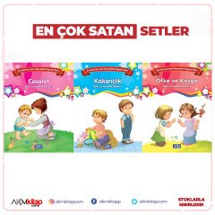 Parıltı Yayınları Cesaret Kıskançlık ile Öfke ve Kavga 3 Kitap Set