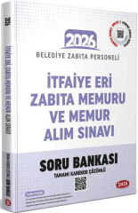 2026 İtfaiye Eri Zabıta Memuru Ve Memur Alım Sınavı Soru Bankası Data Yayınları