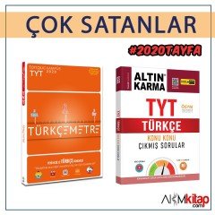 Tonguç TYT Türkçemetre ve Altın Karma TYT Türkçe Konu Konu Çıkmış Sorular 2 Kitap Set